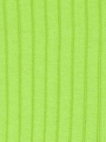 calzini-corti-tinta-unita-a-coste-verde-acido